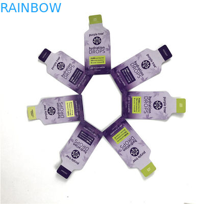 10 컬러 커스텀 매트 알루미늄 엽지 서지 포지 지플록 도이팩 가방 음식