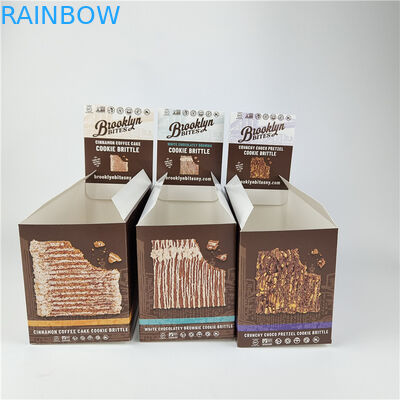 재활용 가능한 접이성 고리판 카운터 디스플레이 박스 소매 상점 선반 준비 된 디스플레이 종이 박스