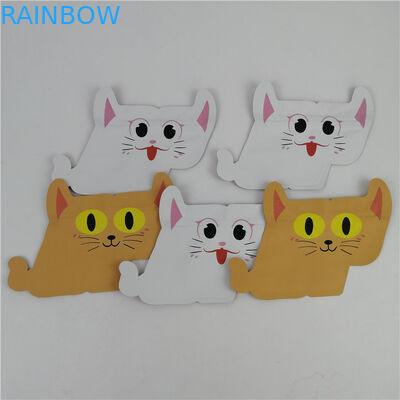 최고 품질의 사용자 지정 로고 인쇄 고급 특수 모양 포장 플라스틱 엽지 가방