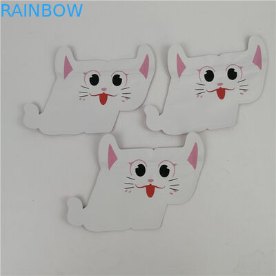 최고 품질의 사용자 지정 로고 인쇄 고급 특수 모양 포장 플라스틱 엽지 가방