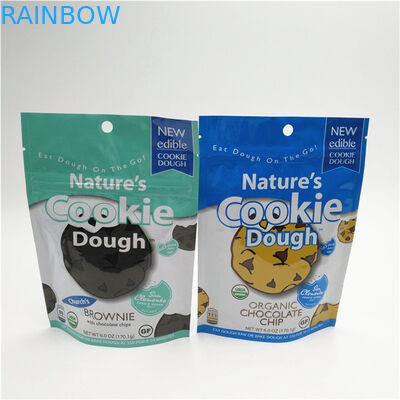 열 밀폐 사용자 지정 로고 인쇄 서 서 Zipper 포지 재 닫을 수 있는 플라스틱 식품 포장