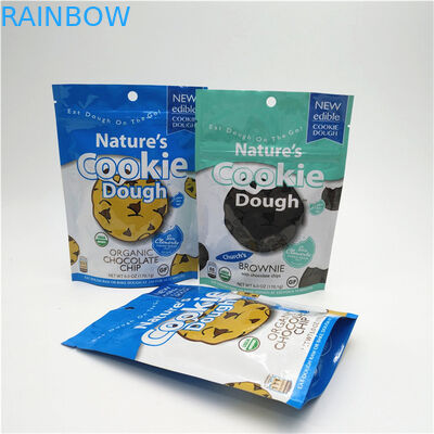 열 밀폐 사용자 지정 로고 인쇄 서 서 Zipper 포지 재 닫을 수 있는 플라스틱 식품 포장