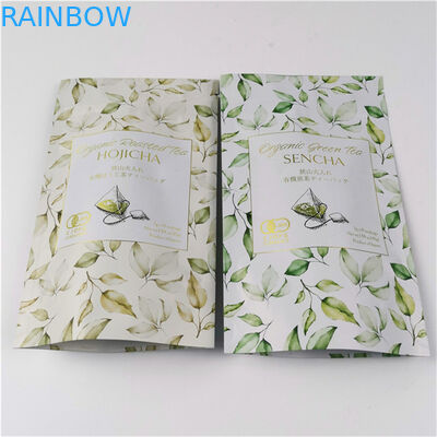 패션 패키지 사용자 지정 로고 인쇄 최대 10 가지 색상이 허용됩니다 플라스틱 포일 봉지 차 가방