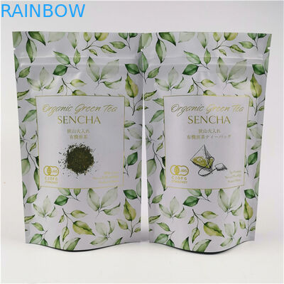 패션 패키지 사용자 지정 로고 인쇄 최대 10 가지 색상이 허용됩니다 플라스틱 포일 봉지 차 가방