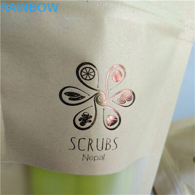 지퍼 및 그라비어 인쇄가 적용된 맞춤형 크기의 스탠드업 파우치, 스낵 포장용 열 밀봉