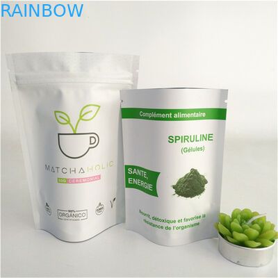 맞춤형 인쇄 열 봉인 재사용 스탠드업 가방 식품 등급 마이러 팩 포장