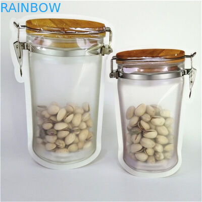 고품질 맞춤형 디지털 인쇄 PE 재활용 플라스틱 식품 포장 가방