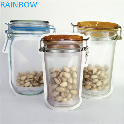 고품질 맞춤형 디지털 인쇄 PE 재활용 플라스틱 식품 포장 가방