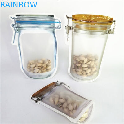 고품질 맞춤형 디지털 인쇄 PE 재활용 플라스틱 식품 포장 가방