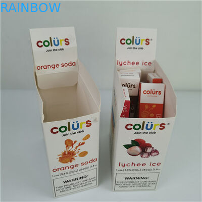 핫 커스텀 로고 찢어 치는 디스플레이 박스 카드보드 PDQ 카운터 코러브 디스플레이 박스