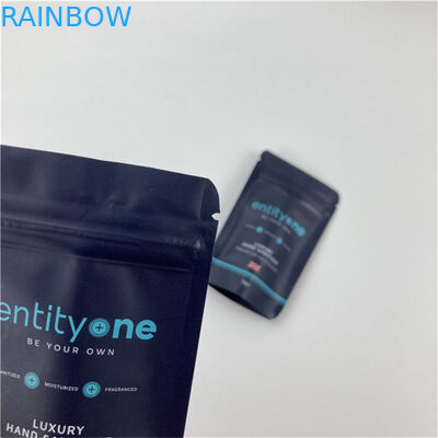 사용자 지정 로고 인쇄 된 지퍼 매트 마감 알루미늄 엽 식품 등급 재료 도이팩