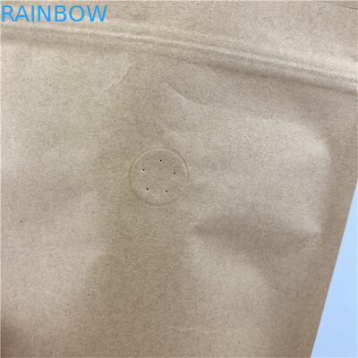 맞춤형 크기 및 디자인 필요 컬러풀 인쇄 Kraft 종이 간식 식품 포장 가방