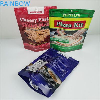 가장 많이 팔린 환경 친화적 저장 고리 로고 인쇄 서 서 Zipper Pouch 재 닫을 수 있는 플라스틱