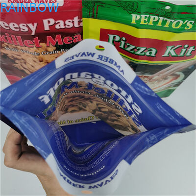 가장 많이 팔린 환경 친화적 저장 고리 로고 인쇄 서 서 Zipper Pouch 재 닫을 수 있는 플라스틱