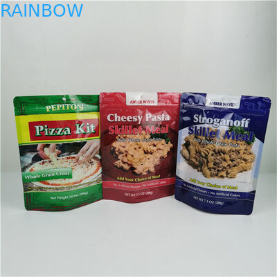 가장 많이 팔린 환경 친화적 저장 고리 로고 인쇄 서 서 Zipper Pouch 재 닫을 수 있는 플라스틱