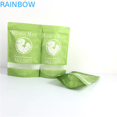 식품 패키지 gravure 인쇄 Mylar Doypack with Window 환경 친화적이고 사용자 정의