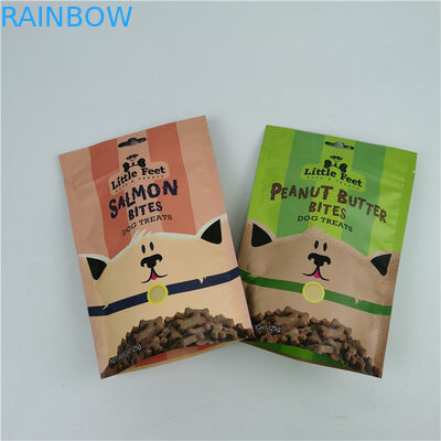 가장 많이 요청된 제품 고품질 매트 지퍼 반려동물 음식 가방 서식 가방