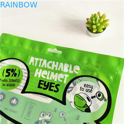 환경 친화적 인 누출 방지 세 면 밀폐 된 마일러 포장 가방