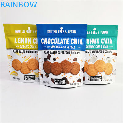 사용자 지정 로고 인쇄 알루미늄 엽 Mylar Doypack Gravure 인쇄 표면 처리