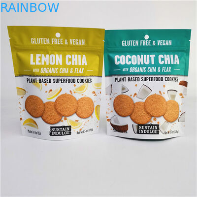 사용자 지정 로고 인쇄 알루미늄 엽 Mylar Doypack Gravure 인쇄 표면 처리