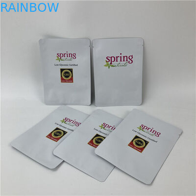 누출 방지 3면 밀폐 Mylar 포장 가방 Zipper 맞춤형 크기 디자인