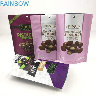 맞춤 매트 서 있는 포지 알루미늄 엽 Mylar 가방 파우더 포장