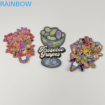 다이 커트 3.5g 특수 모양 가방 쿠키 사탕 간식 서드업 지퍼 가방