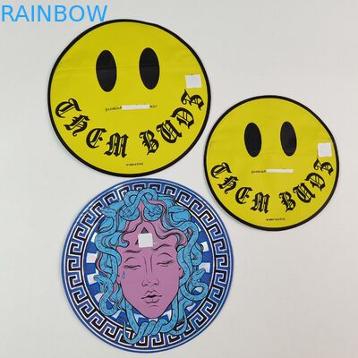 불규칙 3.5g 7g 마일러 봉지 내부 Zipper 인쇄 알루미늄 필름 냄새 방지 식용 플라스틱 봉지