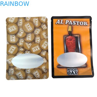 스탠드업 파우치 포장 3면 밀봉 플랫 재사용 가능한 지퍼백 창 마일러 알루미늄 호일 재사용 가능한 비닐 봉투