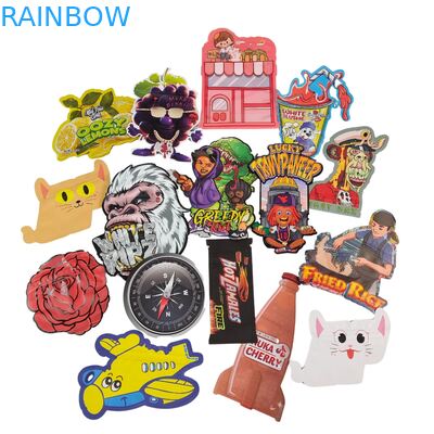 비정형 재봉식 3.5g 어린이 보호 마이러 가방 디지털 인쇄 PET 지플록 포장재 식용 고구마 쿠키