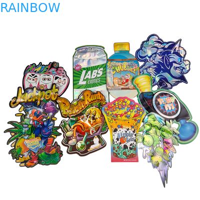 식품 등급 도이팩 다이컷 캘리 3.5g 7g 14g 28g 슈가 쿠키 마일러 백 유광/무광 냄새 방지 지퍼백