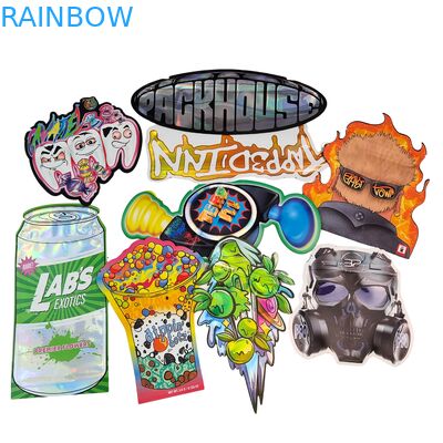 식품 등급 도이팩 다이컷 캘리 3.5g 7g 14g 28g 슈가 쿠키 마일러 백 유광/무광 냄새 방지 지퍼백