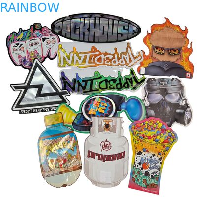 식품 등급 도이팩 다이컷 캘리 3.5g 7g 14g 28g 슈가 쿠키 마일러 백 유광/무광 냄새 방지 지퍼백