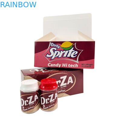 PET 플라스틱 식품 용기 3.5g 소다 사탕 캔, 꼬인 뚜껑 포함