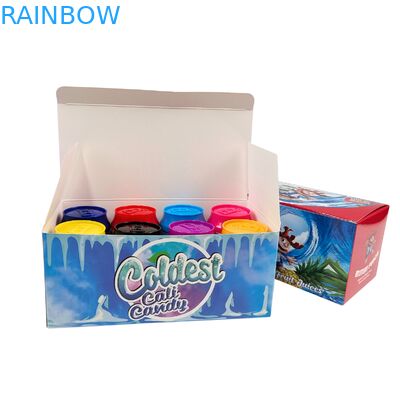 PET 플라스틱 식품 용기 3.5g 소다 사탕 캔, 꼬인 뚜껑 포함