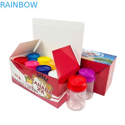 PET 플라스틱 식품 용기 3.5g 소다 사탕 캔, 꼬인 뚜껑 포함