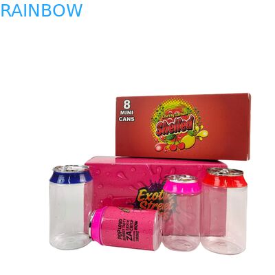 사용자 지정 레이블 맑은 플라스틱 3.5g & 7g PET 잔 스크루 알루미늄 뚜?? 과 함께 설탕 과자 쿠키 식품 포장 디스플레이 종이 상자