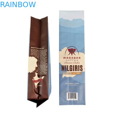 밸브가 있는 맞춤형 스탠드업 지퍼 커피 원두 봉투