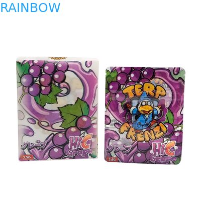 스냅 패키지용 3.5g 어린이 보호 마이러 가방