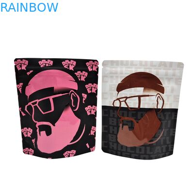 재사용 가능한 열 밀봉 3.5g 1oz 마일러 지퍼 백 스탠드업 알루미늄 호일 냄새 방지 Cali 식품 보관 마일러 백 맞춤 인쇄