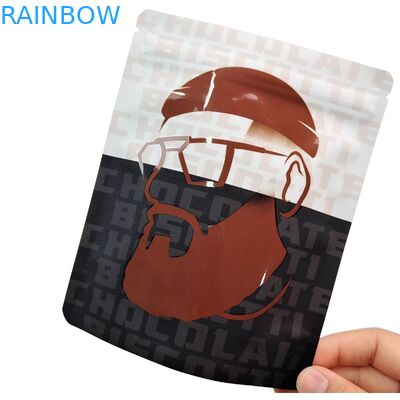 재사용 가능한 열 밀봉 3.5g 1oz 마일러 지퍼 백 스탠드업 알루미늄 호일 냄새 방지 Cali 식품 보관 마일러 백 맞춤 인쇄