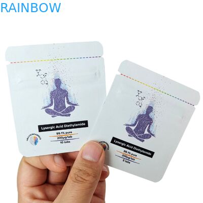 맞춤형 크기 열 밀봉 화장품 샘플 파우치 알루미늄 호일 백 (맞춤형 로고 포함)