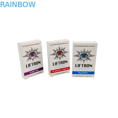 생분해성 접이식 크라프트 종이 상자 식품 등급 엠보싱 보관 포장 캔들 사탕 접이식 판지 상자