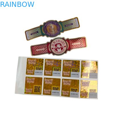 PVC 접착 비닐 PVC 종이 스티커 방수 UV 홀로그램 인쇄 자체 접착 롤 라벨 포장 라벨