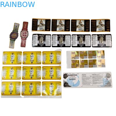 PVC 접착 비닐 PVC 종이 스티커 방수 UV 홀로그램 인쇄 자체 접착 롤 라벨 포장 라벨