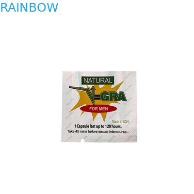 식품용 열 밀폐 플라스틱 지퍼 봉지, 알약, 약용 캡슐용 맞춤형 크기