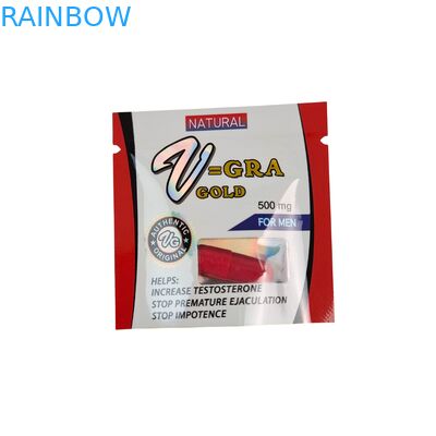 식품용 열 밀폐 플라스틱 지퍼 봉지, 알약, 약용 캡슐용 맞춤형 크기