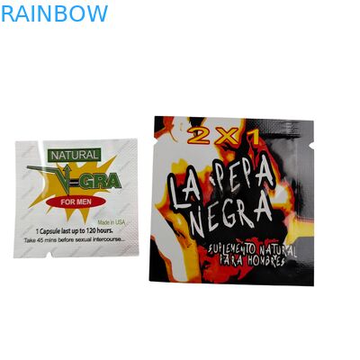 식품용 열 밀폐 플라스틱 지퍼 봉지, 알약, 약용 캡슐용 맞춤형 크기