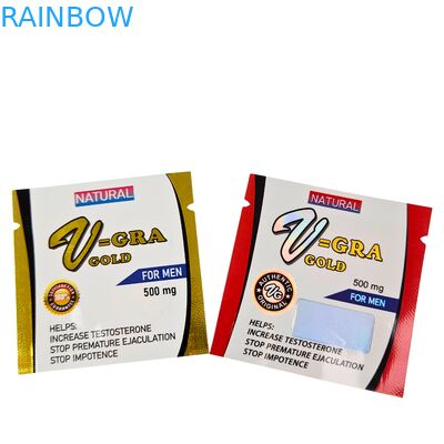 식품용 열 밀폐 플라스틱 지퍼 봉지, 알약, 약용 캡슐용 맞춤형 크기