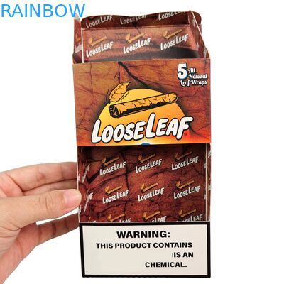 3.5g 생분해성 마일라 백 박스, 맞춤형 인쇄 보관용 3.5g 두께 골판지 상자